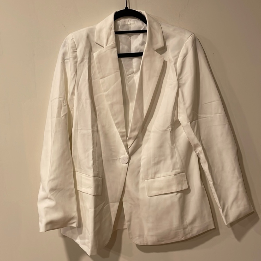 White Blazer - Medium